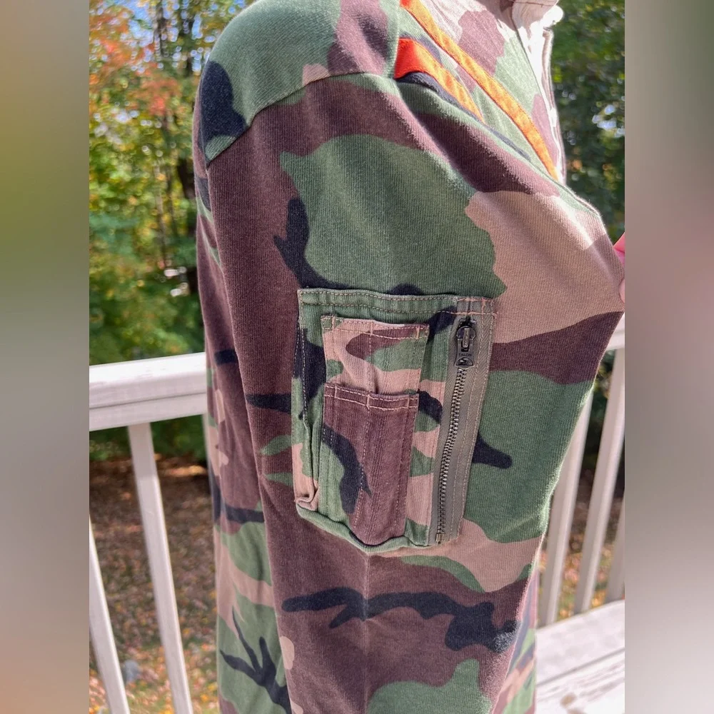 Polo Ralph Lauren Camouflage Camo Long Sleeve Rugby Shirt - Picture 2 of 5